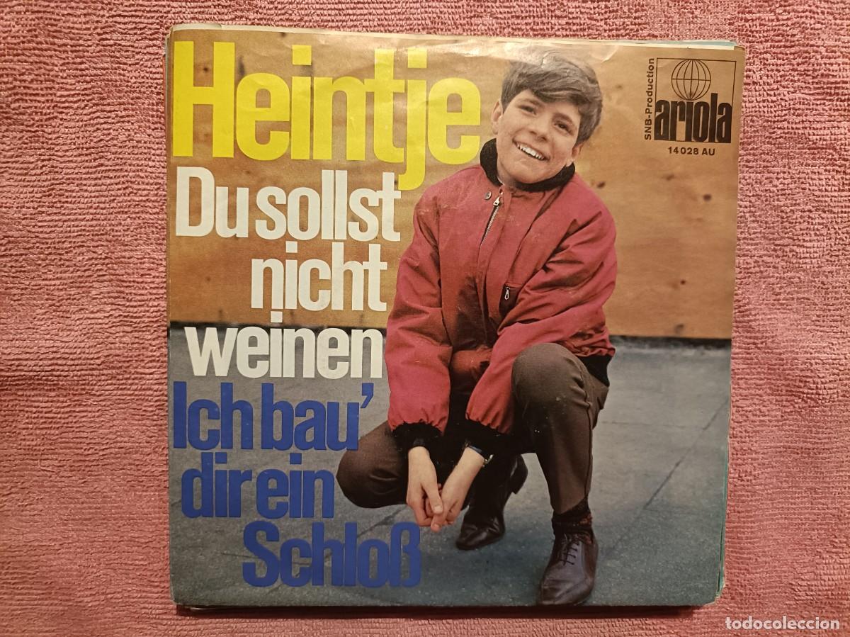 Discos de vinilo: Heintje - Du Sollst Nicht Weinen / Ich Bau&acute; Dir Ein Schlob - Single sello Ariola