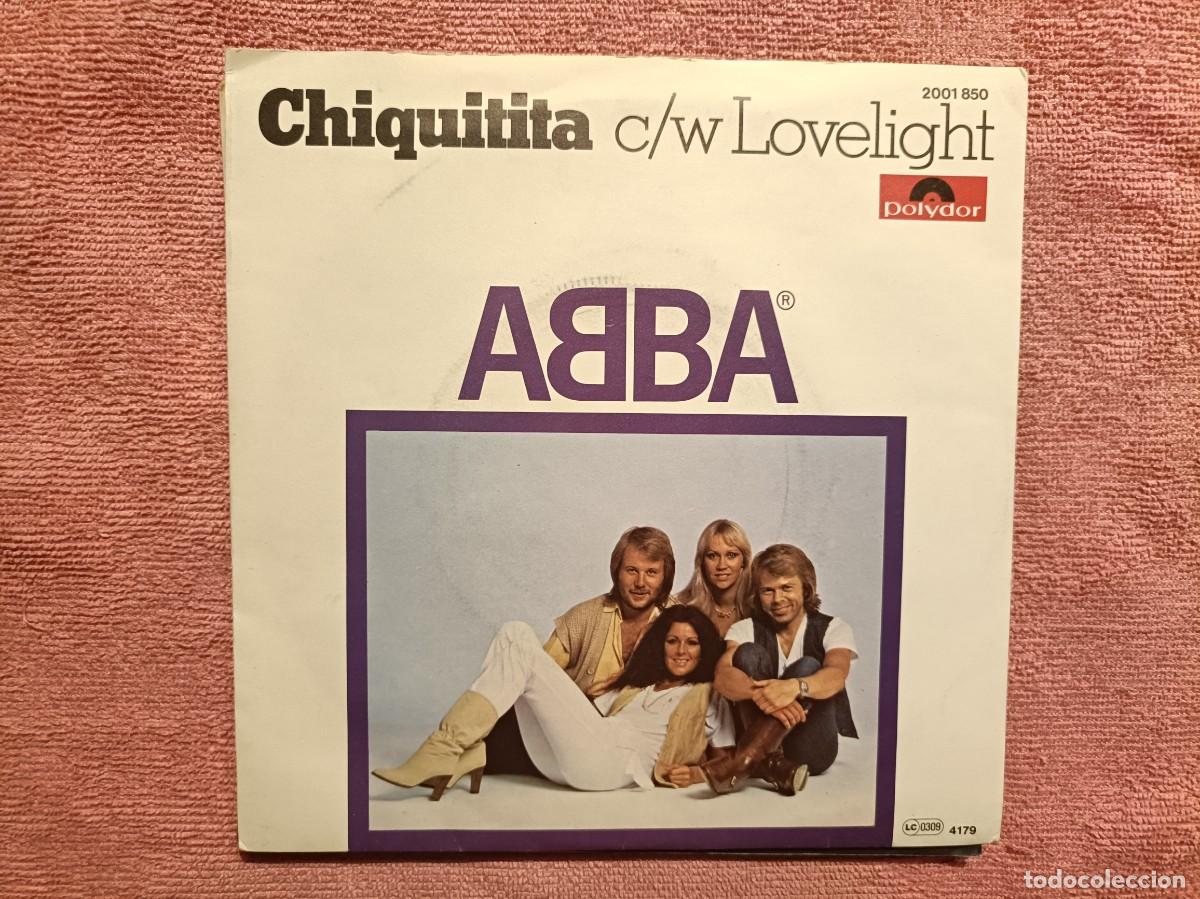 Discos de vinilo: Chiquitita / Lovelight - Single sello Polydor 1978
