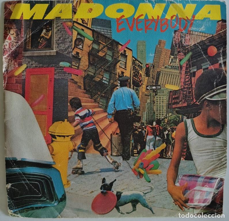 Discos de vinilo: Madonna. Everybody/ Everybody (instrumental). Wea, Spain 1982 single