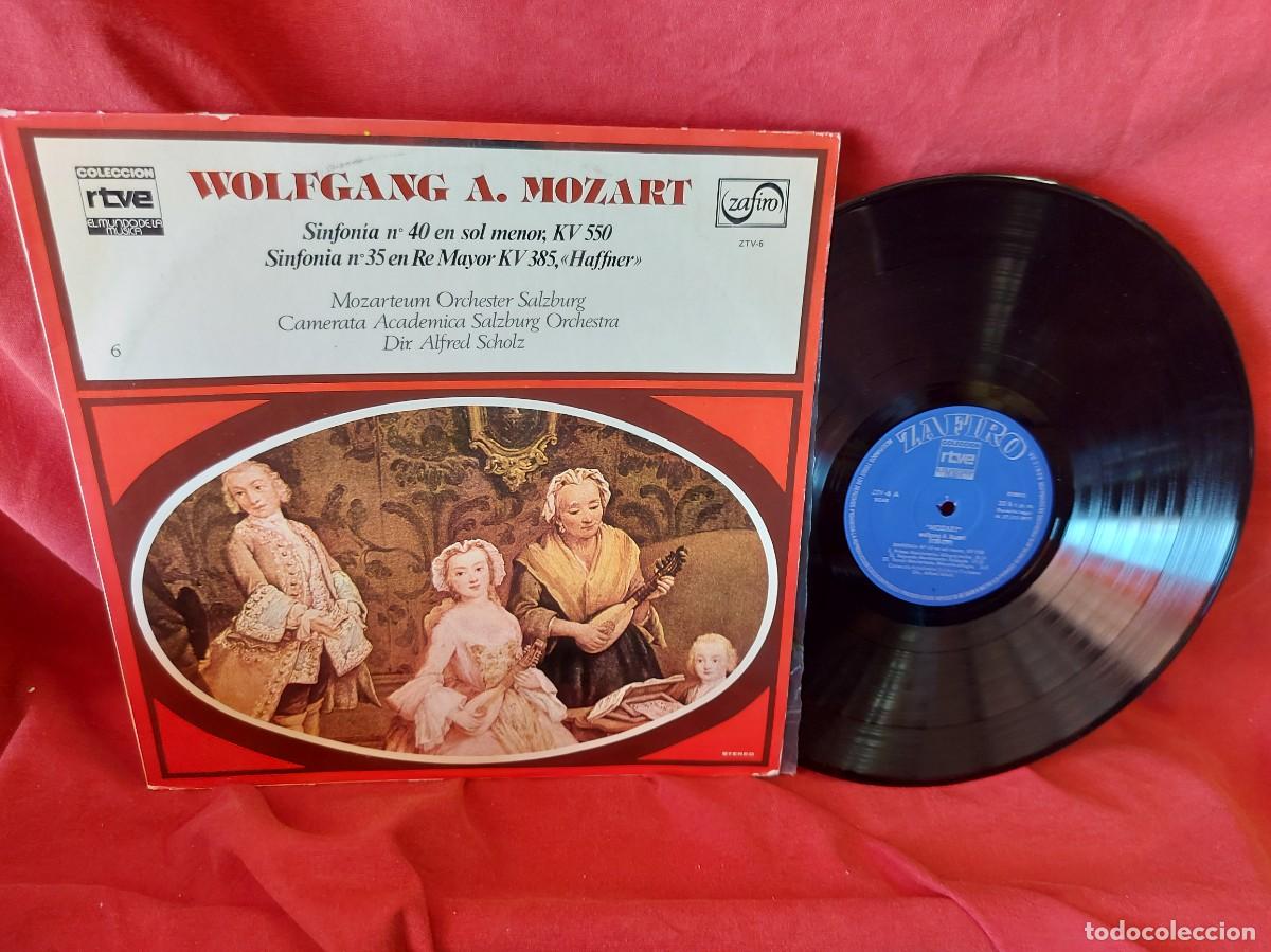 Discos de vinilo: LP wolfgang amadeus mozart 1977 ( PEDIDOS M&Iacute;NIMOS 10 &euro; ) CAJA N.&ordm; 2 - LP