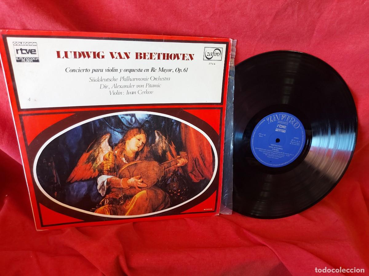 Discos de vinilo: LP LUDWIG VAN BEETHOVEN 1977 ( PEDIDOS M&Iacute;NIMOS 10 &euro; ) CAJA N.&ordm; 2 - LP