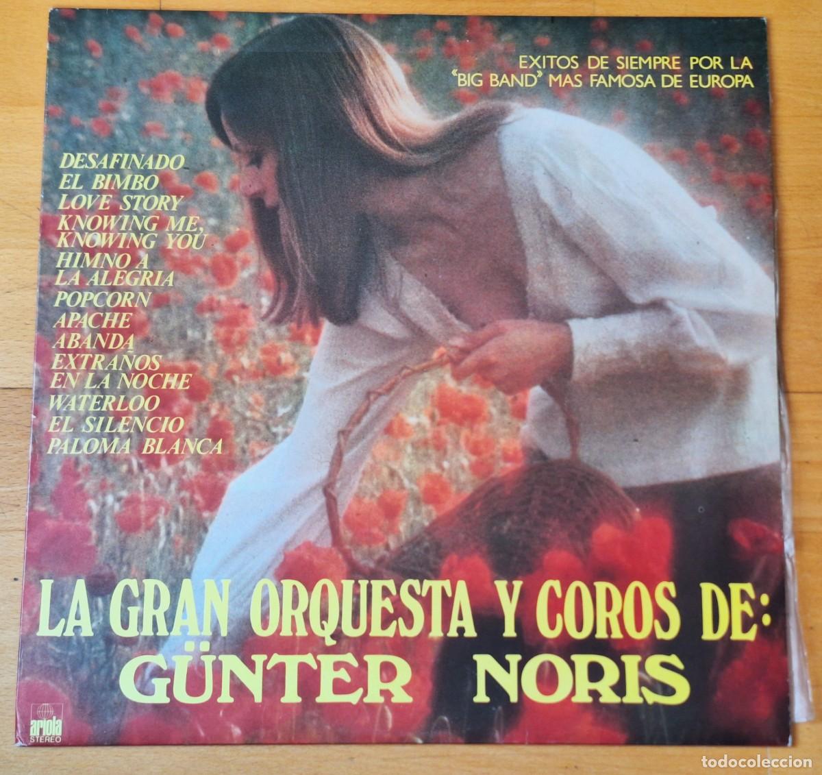 Discos de vinilo: LA GRAN ORQUESTA Y COROS DE G&uuml;NTER NORIS - DISCO VINILO LP - ARIOLA A&Ntilde;O 1978 - PERFECTO ESTADO