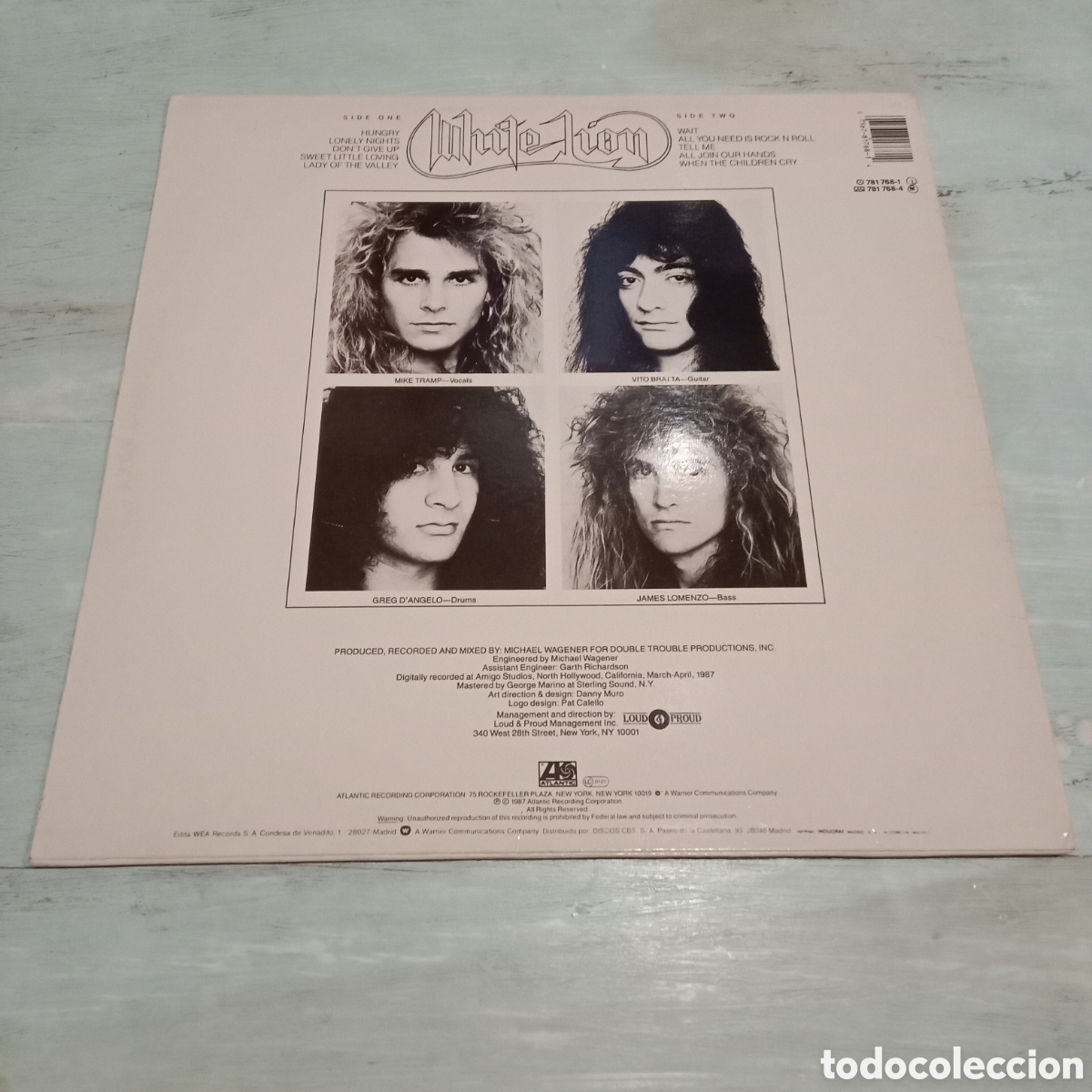 Discos de vinilo: WHITE LION - PRIDE - LP - Foto 2