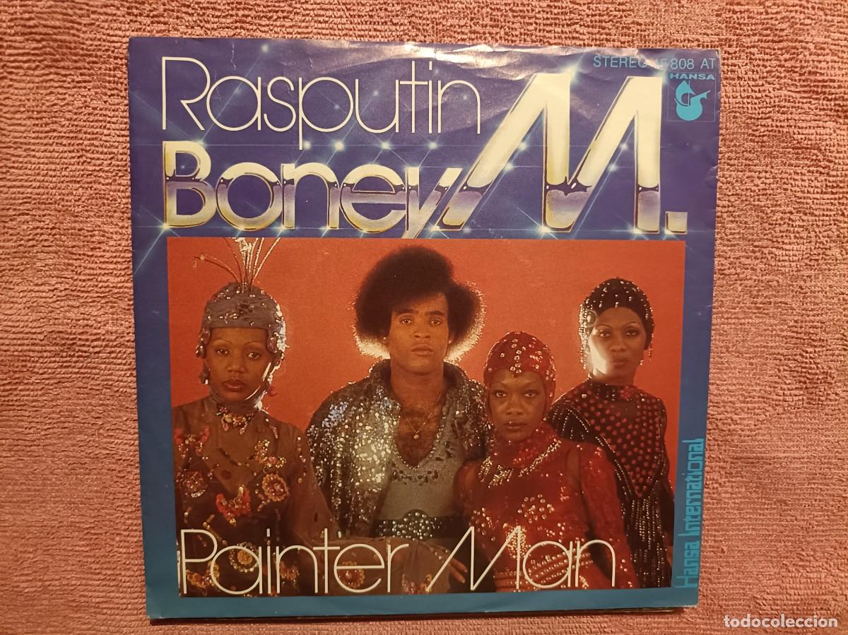 Discos de vinilo: Boney M - Rasputin / Painter Man - Single sello HANSA 1978