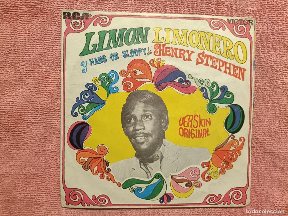 Discos de vinilo: Henry Stephen - Lim&oacute;n Limonero / Hang On Sloopy - Single sello RCA 1968