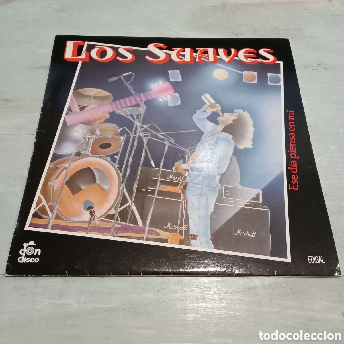 Discos de vinilo: LOS SUAVES - ESE DIA PIENSA EN MI - LP CON ERRATA
