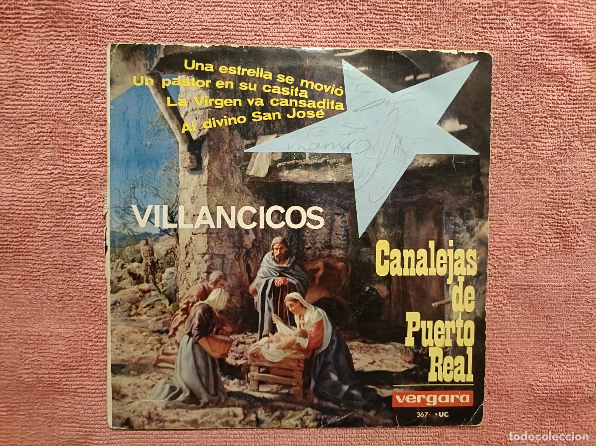 Discos de vinilo: Canalejas del Puerto Real - Villancicos - EP. sello Vergara 1965
