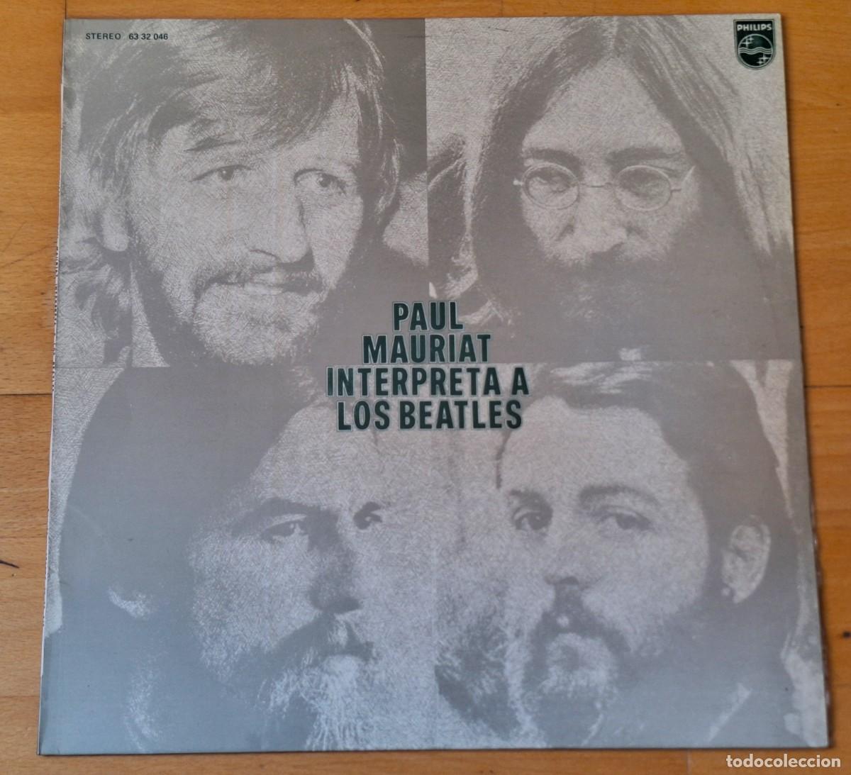 Discos de vinilo: LA GRAN ORQUESTA DE PAUL MAURIAT- LOS BEATLES - DISCO VINILO LP - PHILIPS A&Ntilde;O 1972 - PERFECTO ESTADO