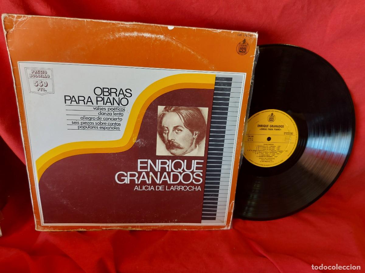 Discos de vinilo: LP ENRIQUE GRANADOS 1984 ( PEDIDOS M&Iacute;NIMOS 10 &euro; ) CAJA N.&ordm; 2 - LP