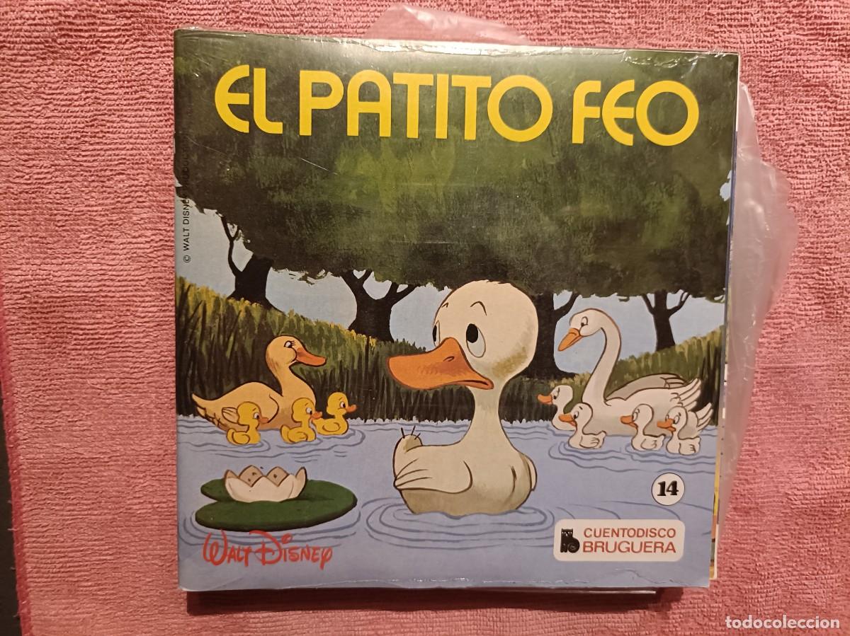 Discos de vinilo: El Patito Feo - Cuentodisco Bruguera, n&ordm; 14 - Single sello Hispavox 1972 - Disneyland