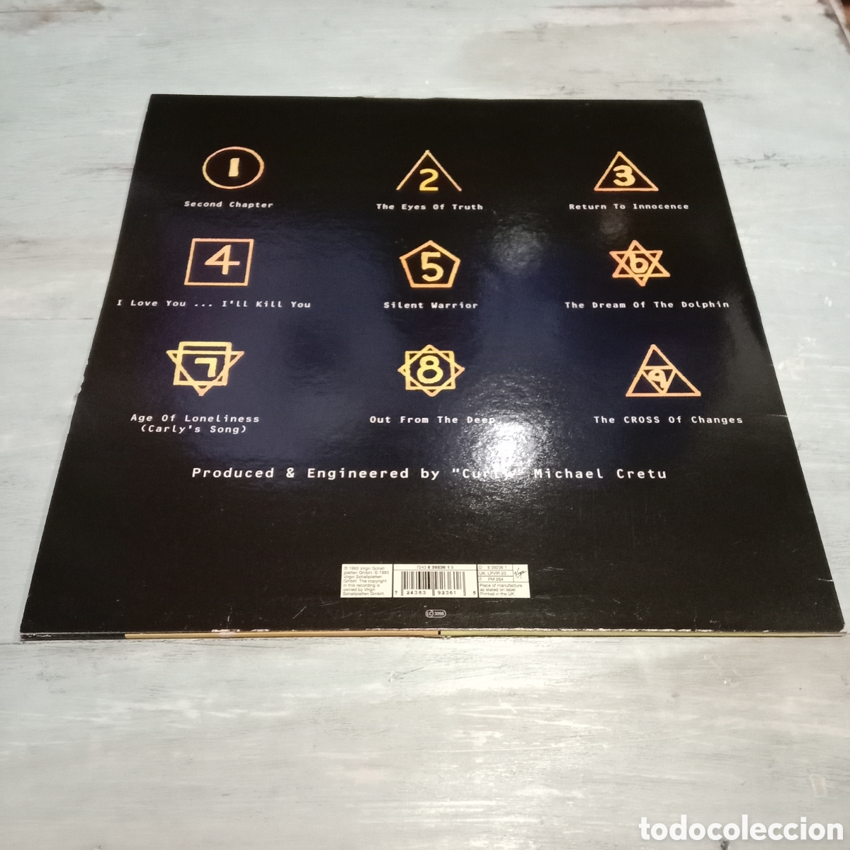 Discos de vinilo: ENIGMA - THE CROSS OF CHANGES - LP - Foto 2