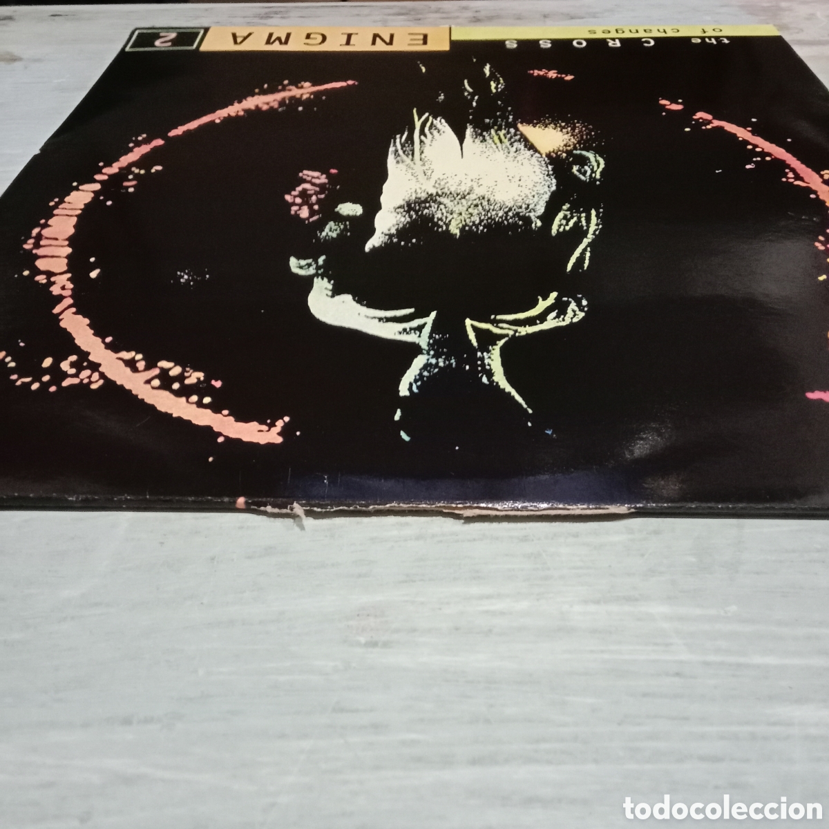 Discos de vinilo: ENIGMA - THE CROSS OF CHANGES - LP - Foto 4