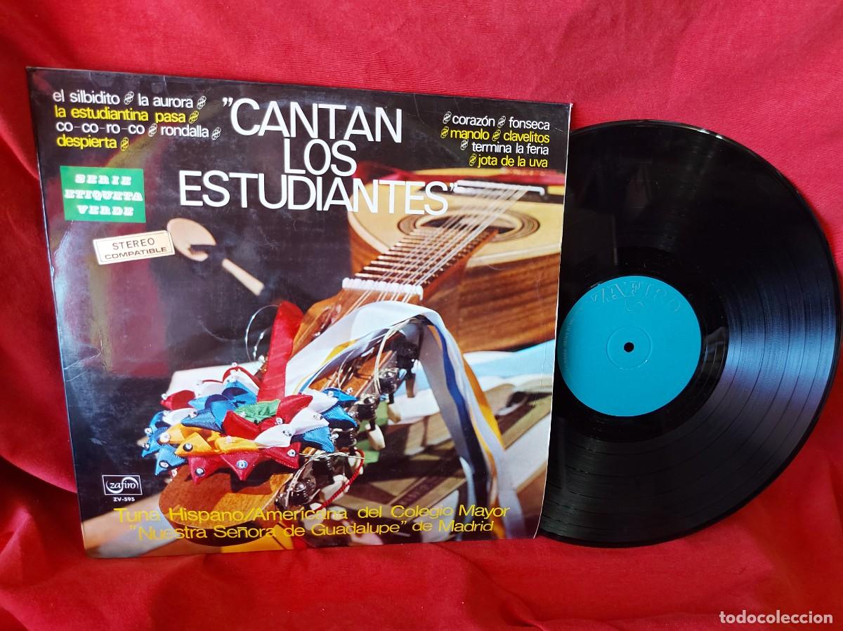 Discos de vinilo: LP TUNA HISPANO-AMERICANA COLEGIO MAYOR NTRA. . DE GUADALUPE( PEDIDOS M&Iacute;NIMOS 10 &euro; ) CAJA N.&ordm; 2 - LP