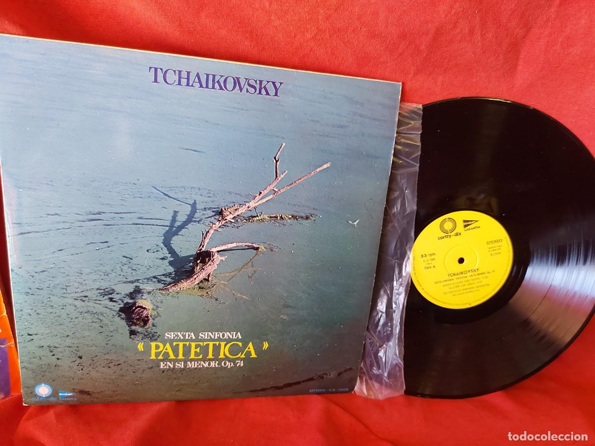 Discos de vinilo: LP SEXTA SINFON&Iacute;A EN SI MENOR OP, 74 PAT&Eacute;TICA PYOTRVLLYICH ( PEDIDOS M&Iacute;NIMOS 10 &euro; ) CAJA N.&ordm; 2 - LP