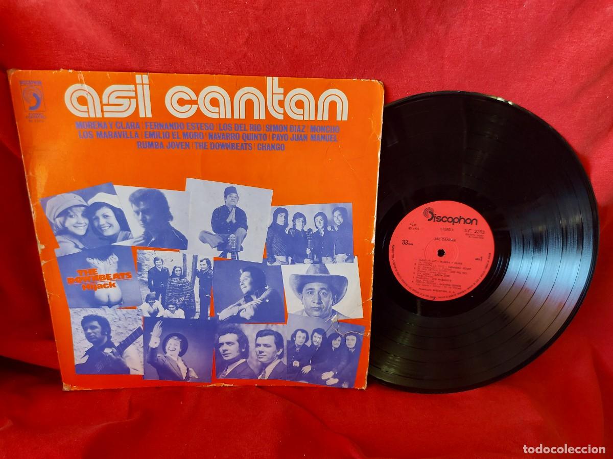 Discos de vinilo: LP ASI CANTAN MUCHOS ARTISTAS 1976- DISCOPHON ( PEDIDOS M&Iacute;NIMOS 10 &euro; ) CAJA N.&ordm; 2 - LP