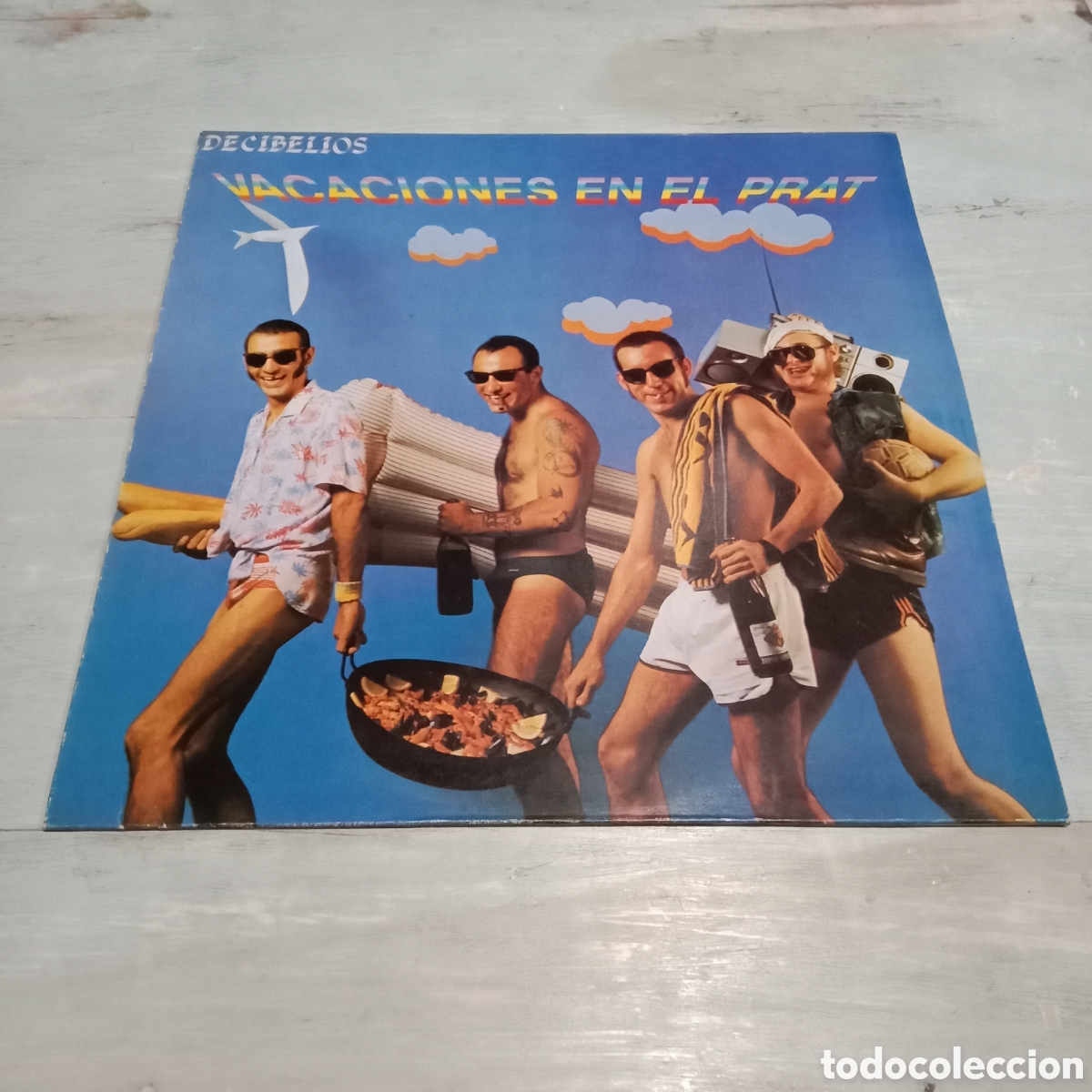 Discos de vinilo: DECIBELIOS - VACACIONES EN EL PRAT - LP