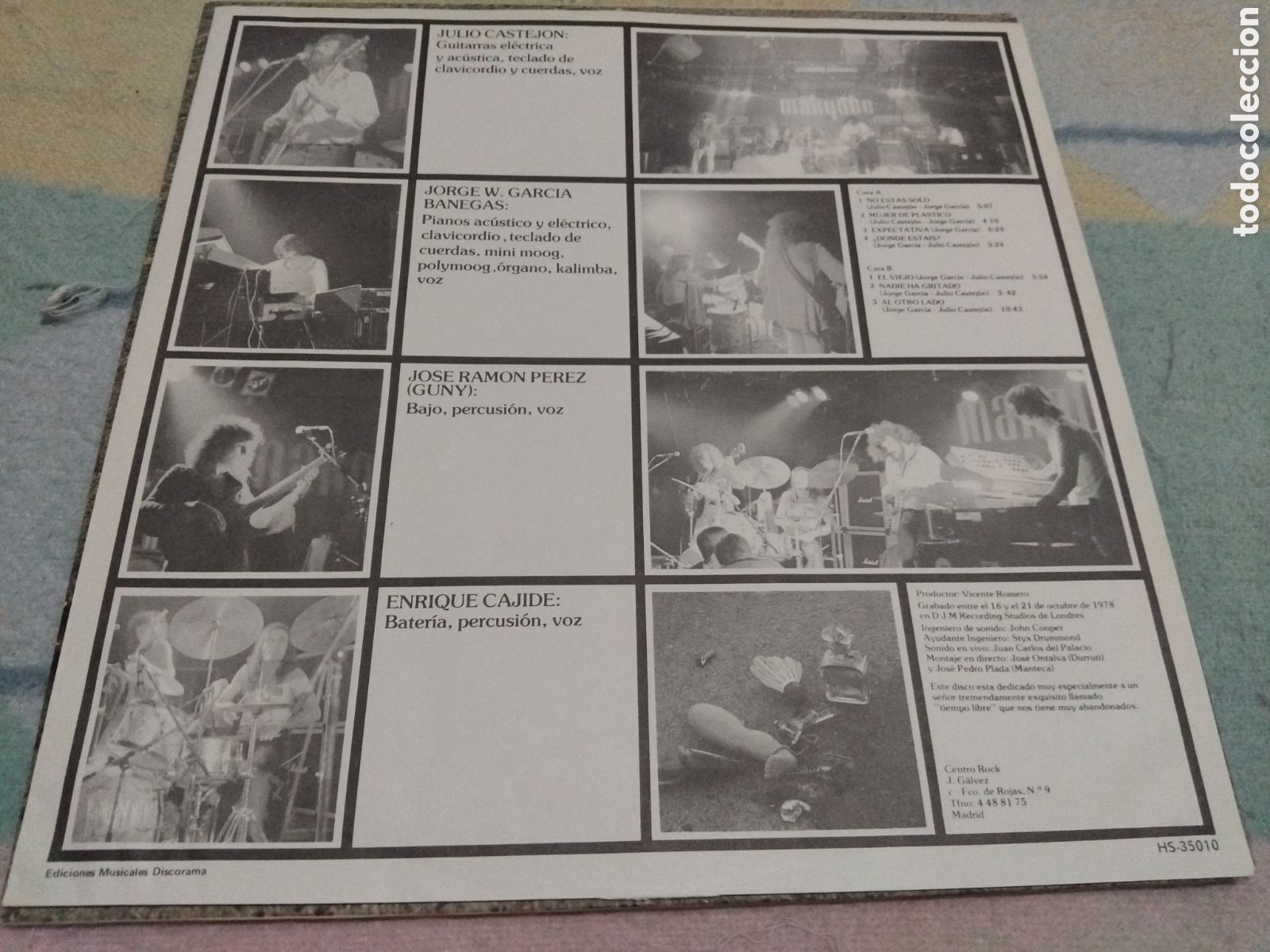 Discos de vinilo: ASFALTO ( AL OTRO LADO) VINILO - Foto 4
