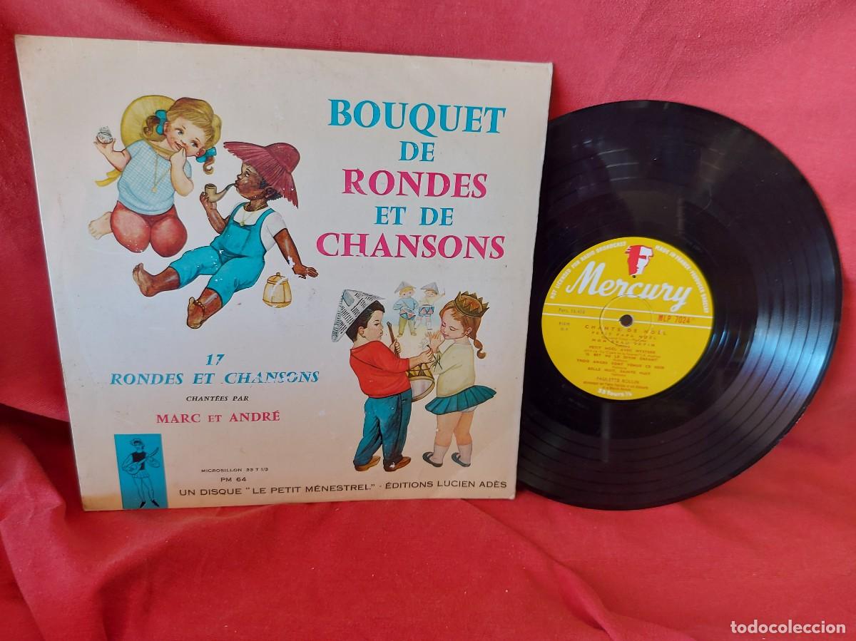 Discos de vinilo: LP MARC ET ANDR&Eacute; BOUQUET DE RONDES ET DE CHANSONS ( PEDIDOS M&Iacute;NIMOS 10 &euro; ) CAJA N.&ordm; 2 - LP