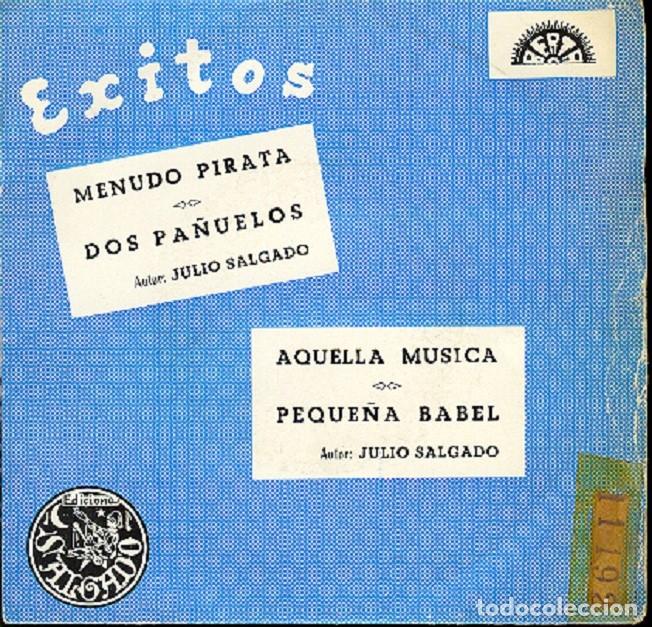 Discos de vinilo: Arturo Forn&eacute;s &ndash; Menudo pirata; Dos pa&ntilde;uelos; Aquella m&uacute;sica +1 - BERTA 68-112 &ndash; 1968