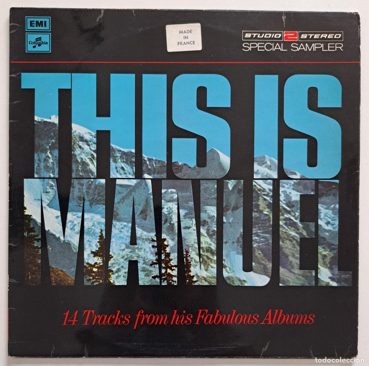 Discos de vinilo: MANUEL - THIS IS MANUEL (14 TRACKS FROM HIS FABULOUS ALBUMS) - Columbia &ndash; STWO 5 - UK 1971