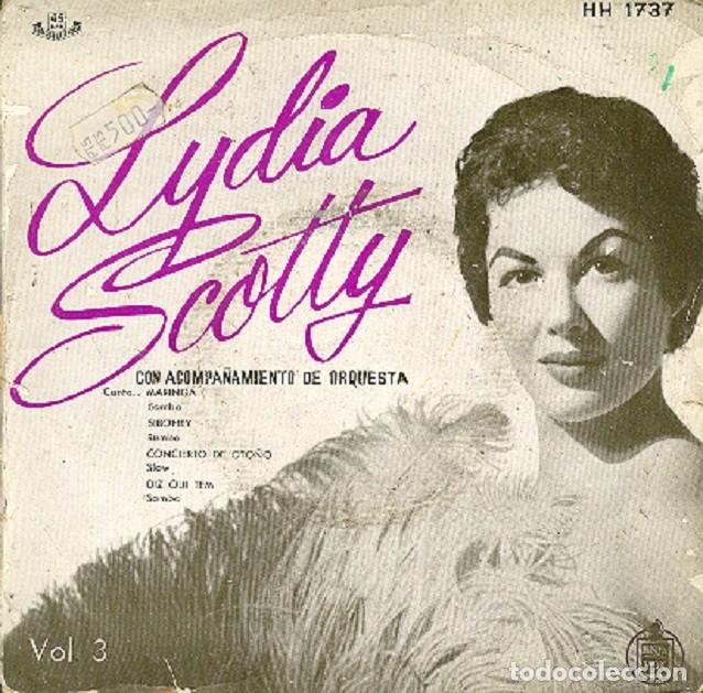 Discos de vinilo: Lydia Scotty &ndash; Maring&aacute;; Siboney; Concierto de Oto&ntilde;o +1 &ndash; HISPAVOX 17 37 &ndash; 1959