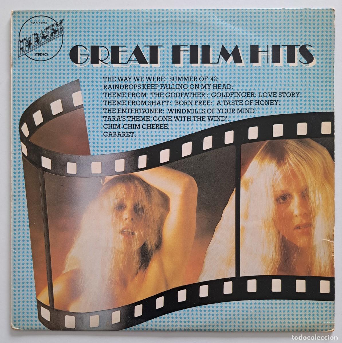 Discos de vinilo: GREAT FILM HITS - VARIOUS - CBS &ndash; S 31523 - UK 1976