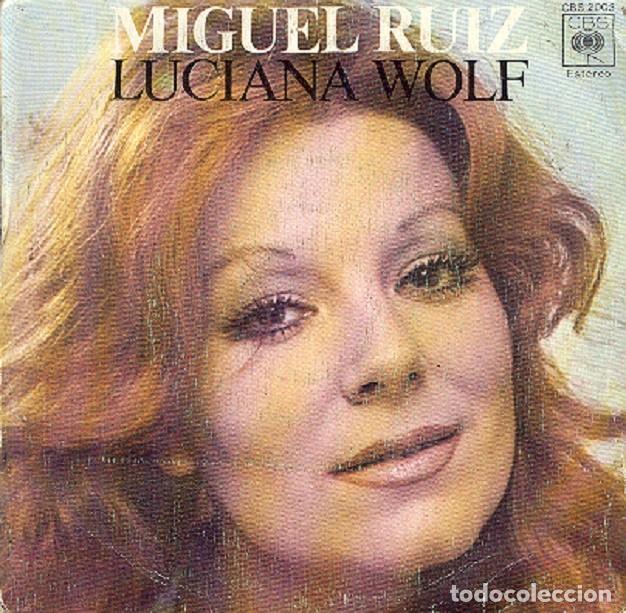 Discos de vinilo: Luciana Wolf &ndash; Miguel Ruiz; Ang&eacute;lica &ndash; CBS 2003 &ndash; 1973