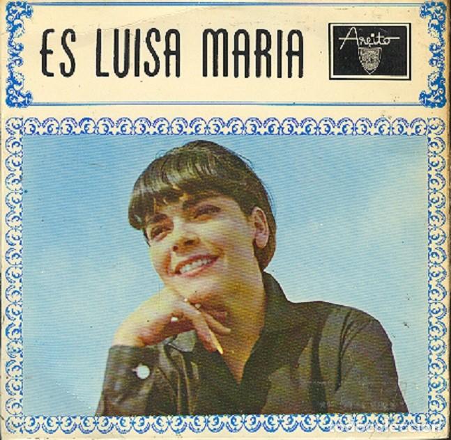 Discos de vinilo: Luisa Mar&iacute;a (G&uuml;ell) &ndash; Anda di, coraz&oacute;n; Est&aacute;s lejos; Melod&iacute;a de un amor + 1 &ndash; MARFER 703 &ndash; 1967