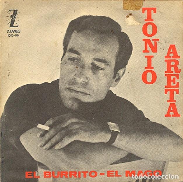 Discos de vinilo: Tonio Areta - El burrito; El mago &ndash; ZAFIRO 80 &ndash; 1964