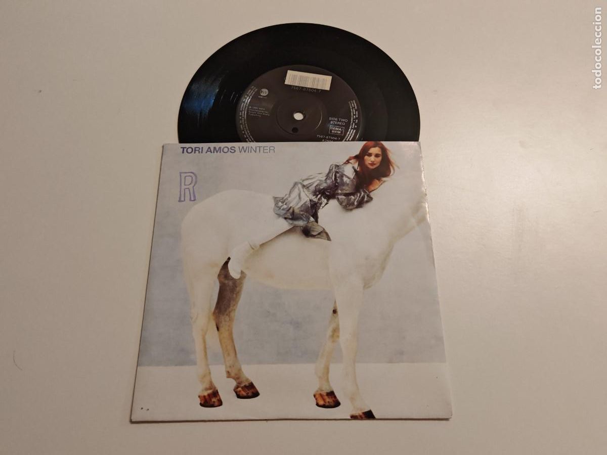 Discos de vinilo: TORI AMOS Winter / The pool 7&rdquo; SINGLE VINILO DEL A&Ntilde;O 1992 ALEMANIA CONTIENE 2 TEMAS
