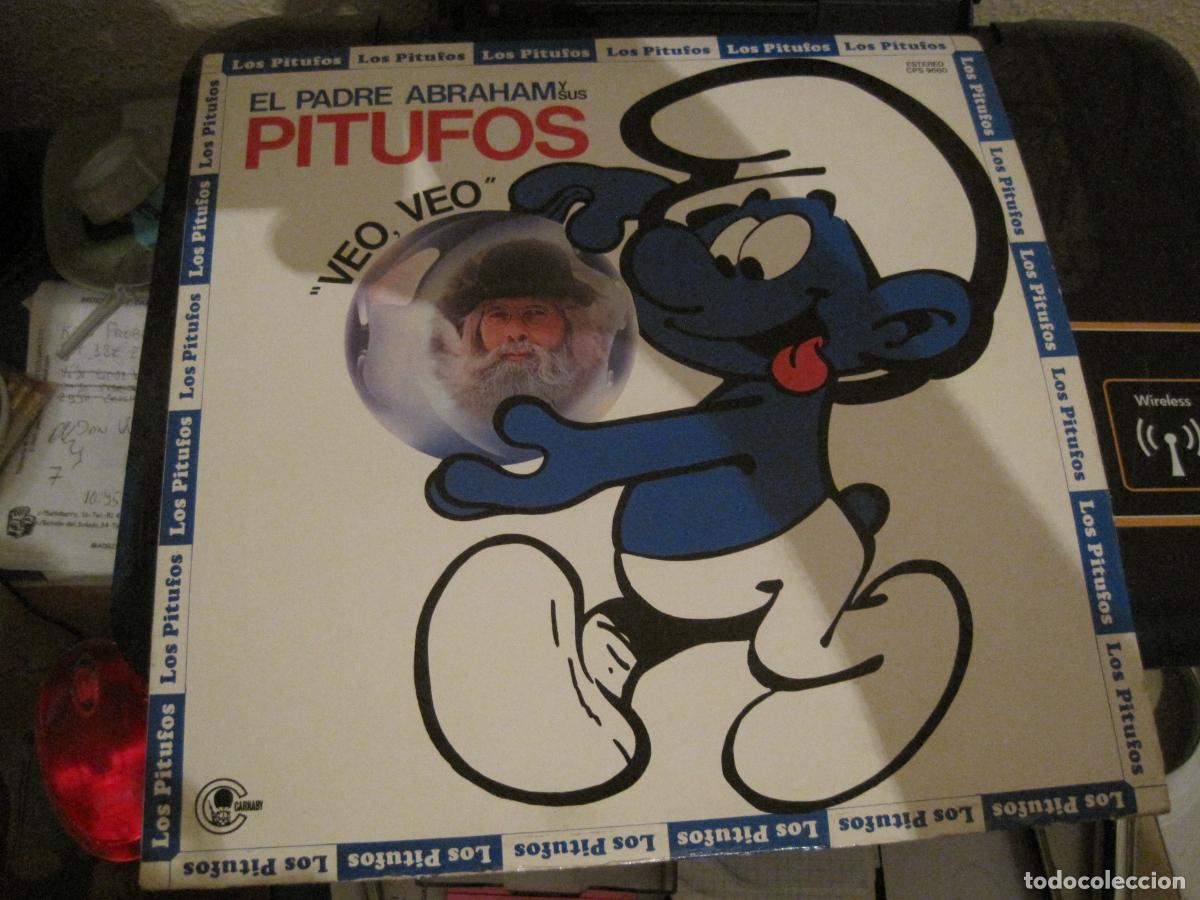 Discos de vinilo: LP LOS PITUFOS VEO VEO CARNABY 9660
