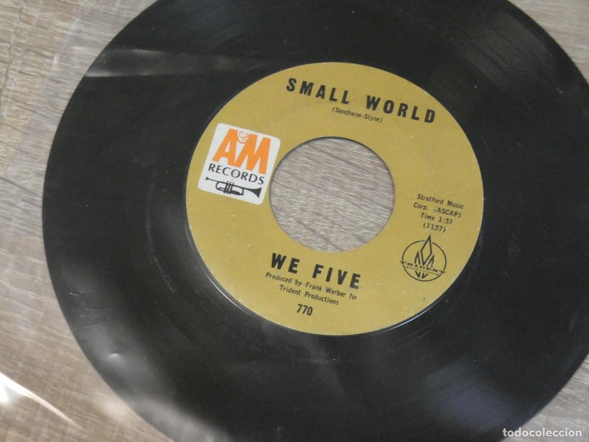 Discos de vinilo: ARKANSAS1980 BOXX698 LP VINILO 7 PULGADAS ESTADO DECENTE SMALL WORLD WE FIVE