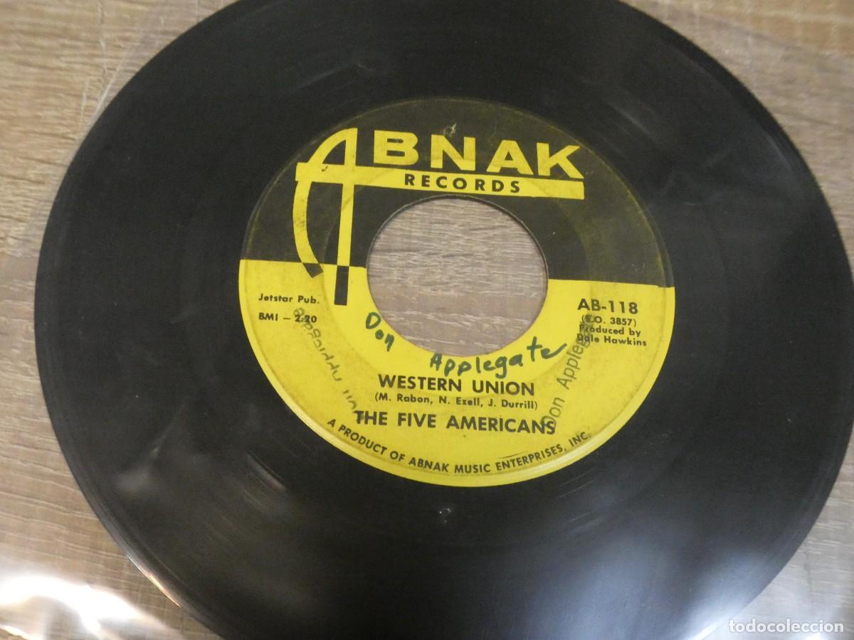Dischi in vinile: ARKANSAS1980 BOXX698 LP VINILO 7 PULGADAS ESTADO DECENTE WESTERN UNION THE FIVE AMERICANS