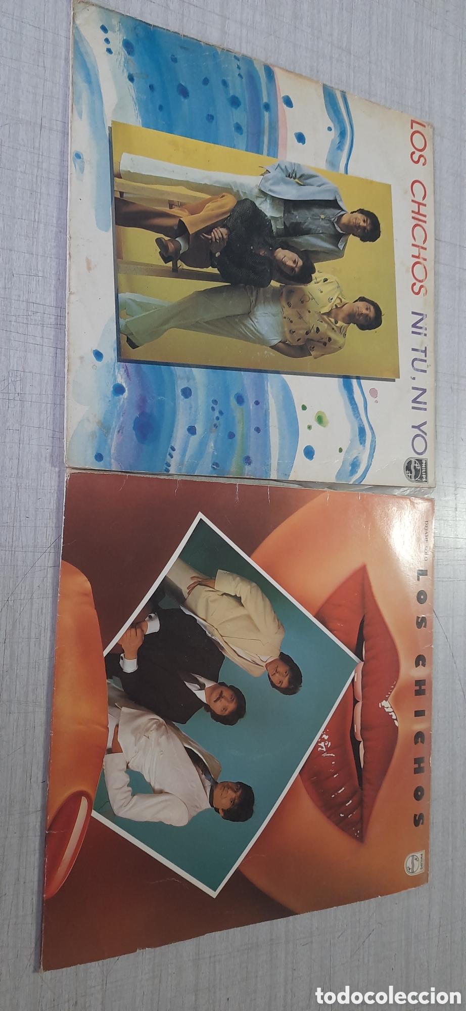 Discos de vinilo: Los chichos dos lps ni tu ni yo y d&eacute;jame solo