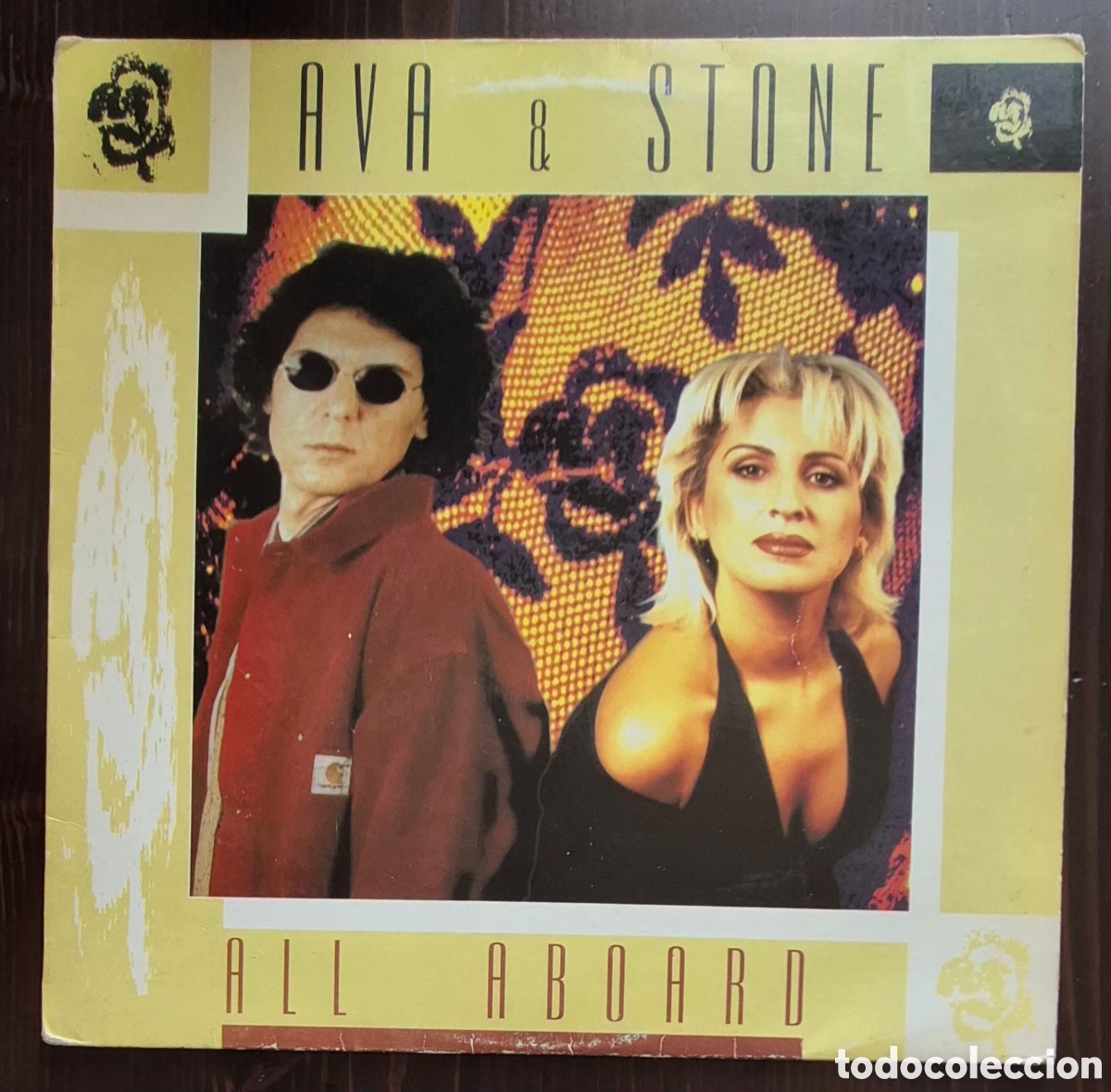 Discos de vinilo: MAXI - AVA & STONE - ALL ABOARD - 1994 ESPA&Ntilde;A (EURO HOUSE)