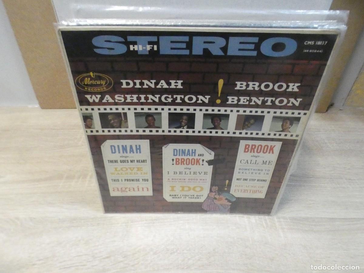 Discos de vinilo: ARKANSAS1980 CAJJ733 LP VINILO MUY USADO AUN REPRODUCIBLE DINAH WASHINGTON BROOK BENTON