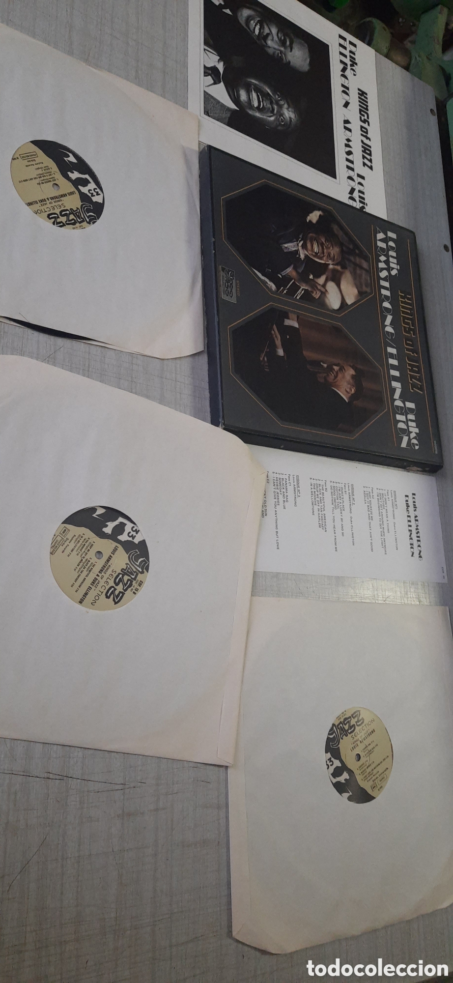 Discos de vinilo: Kings of jazz Louis Armstrong/dude ellington