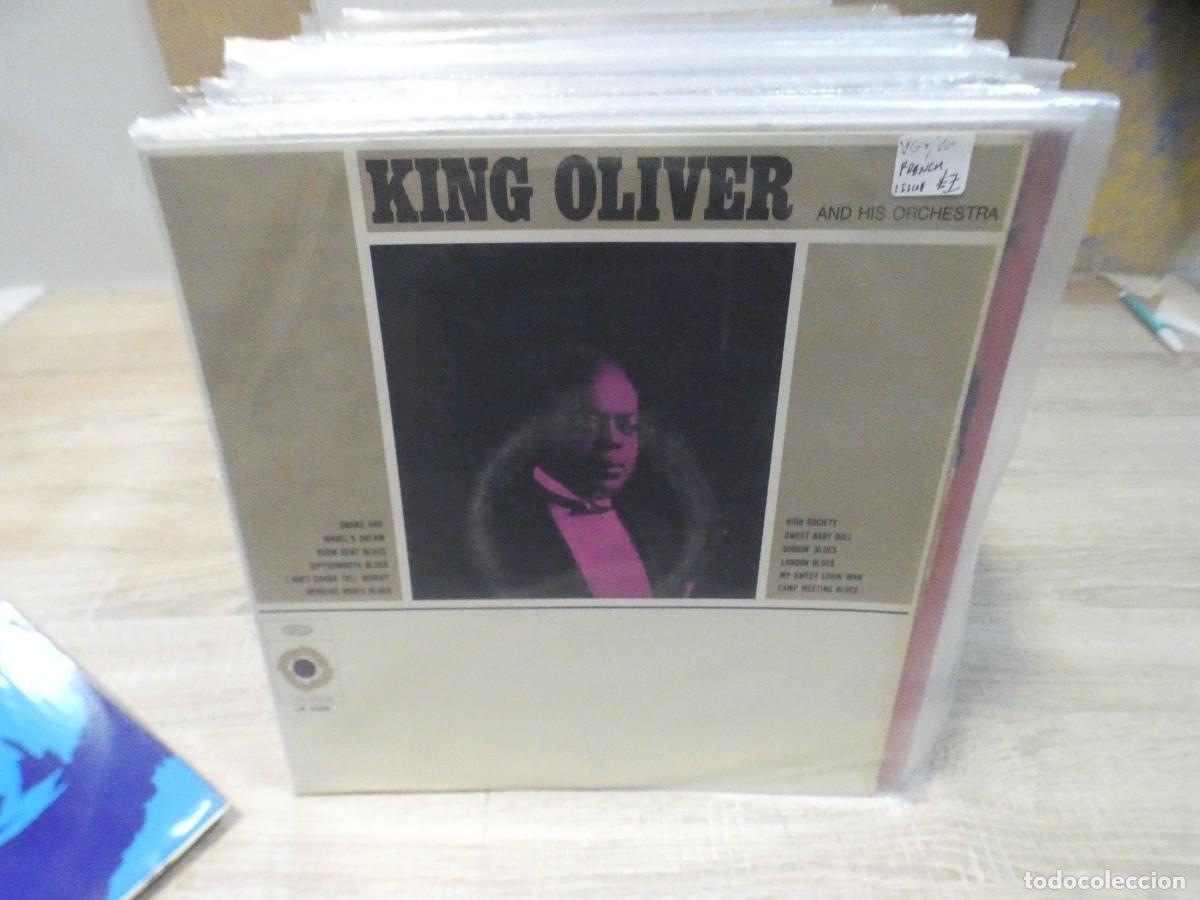 Discos de vinilo: ARKANSAS1980 CAJJ733 LP VINILO CORRECT&Iacute;SIMO KING OLIVER