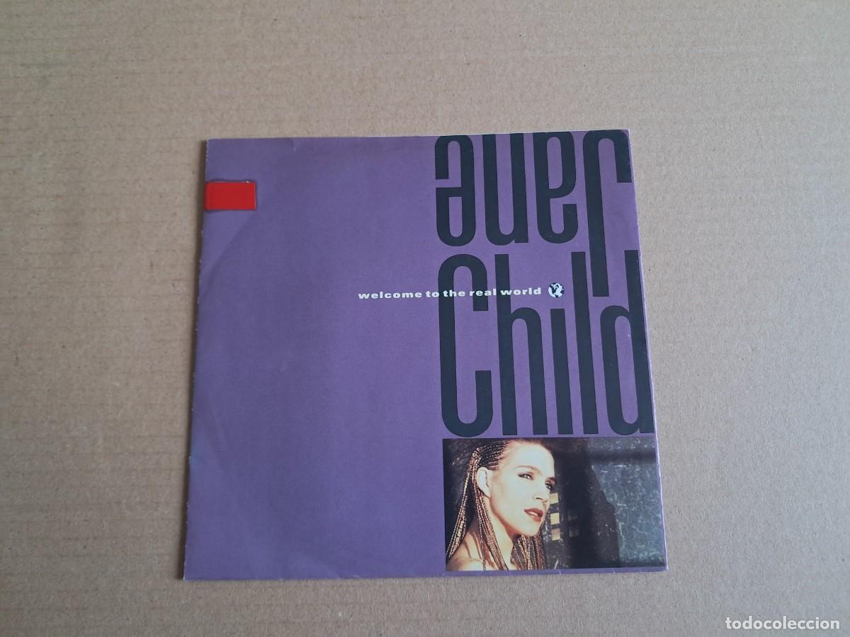 Discos de vinilo: JANE CHILD - WELCOME TO THE REAK WORLD SINGLE 1989 EDICION EUROPEA