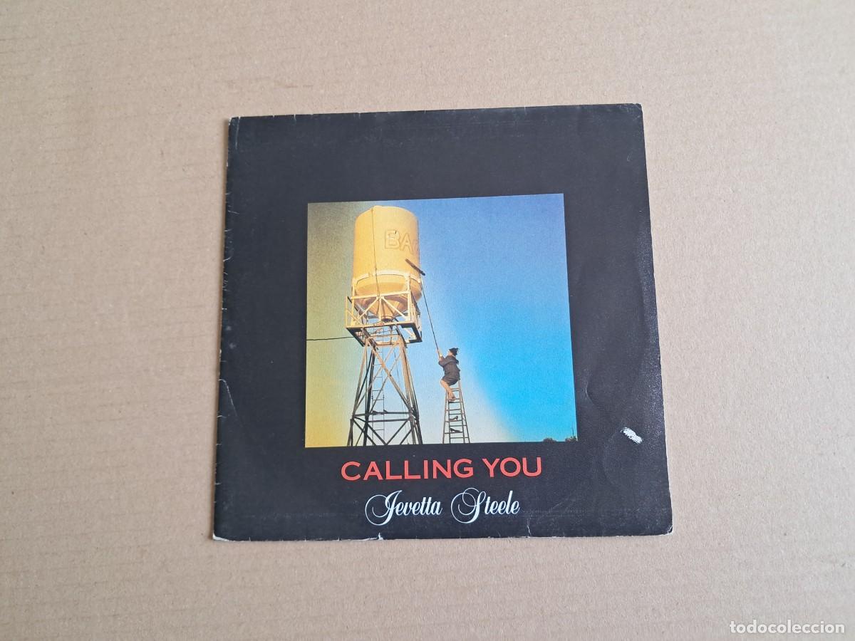 Discos de vinilo: JEVETTA STEELE - CALLING YOU SINGLE 1988 EDICION ESPA&Ntilde;OLA