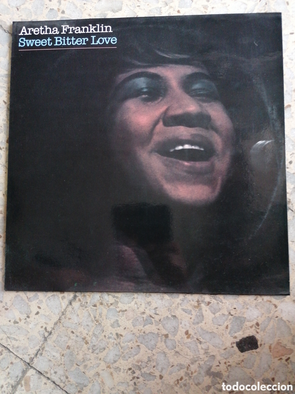 Discos de vinilo: LP ARETHA FRANKLIN SWEET BITTER LOVE 1982 ESPA&Ntilde;A EX