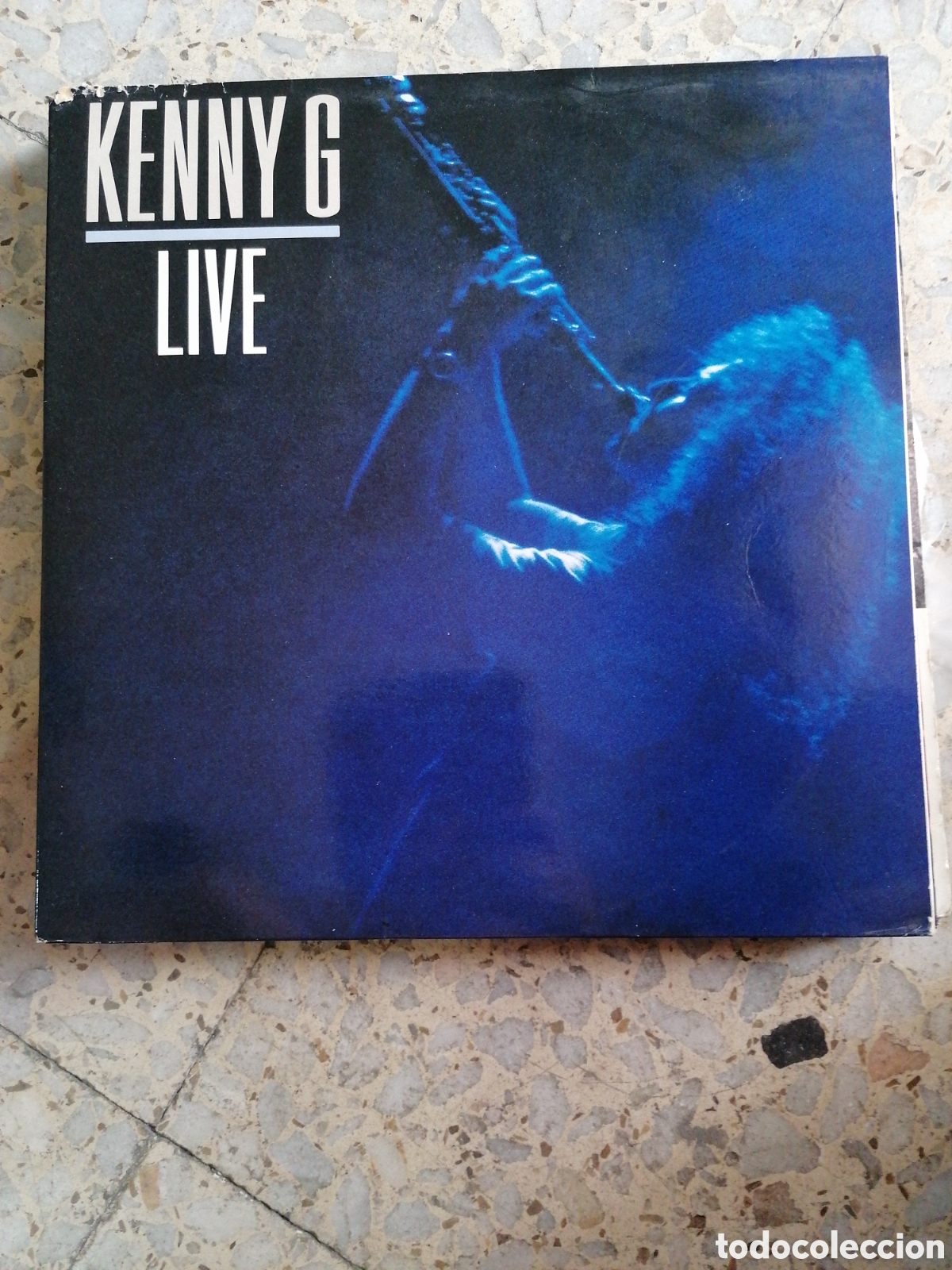Discos de vinilo: 2 LP KENNY G LIVE 1993 ESPA&Ntilde;A PORTADA DOBLE