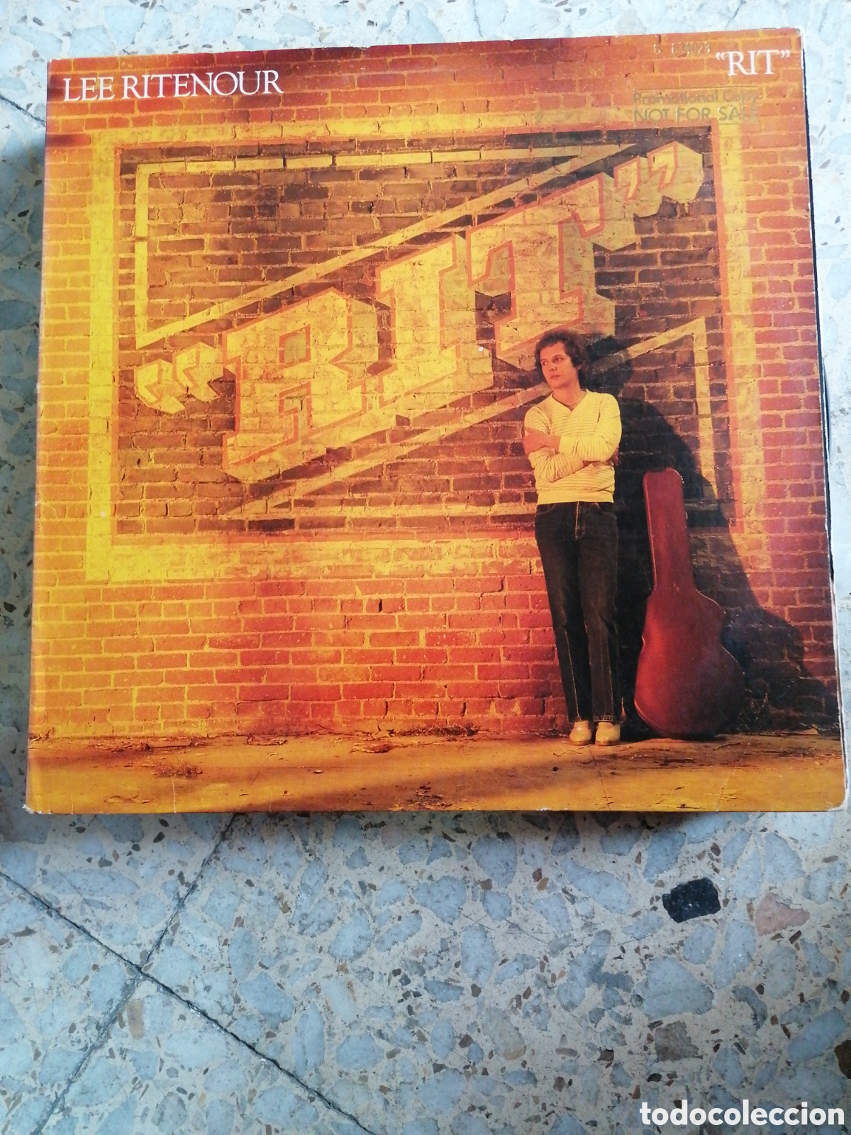 Discos de vinilo: LP LEE RITENOUR RIT 1981 USA PROMO INSERT
