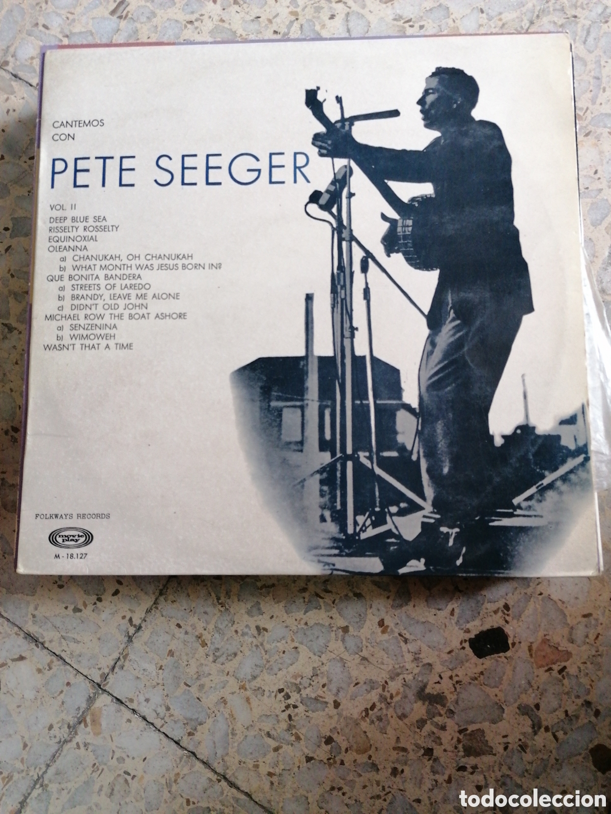 Discos de vinilo: LP PETE SEEGER CANTEMOS CON VOL II ESPA&Ntilde;A 1969 LIBRETO