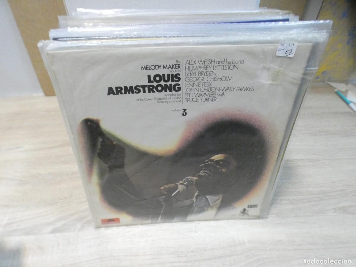 Vinyl records: ARKANSAS1980 CAJJ733 LP VINILO CORRECT&Iacute;SIMO LOUIS ARMSTRONG