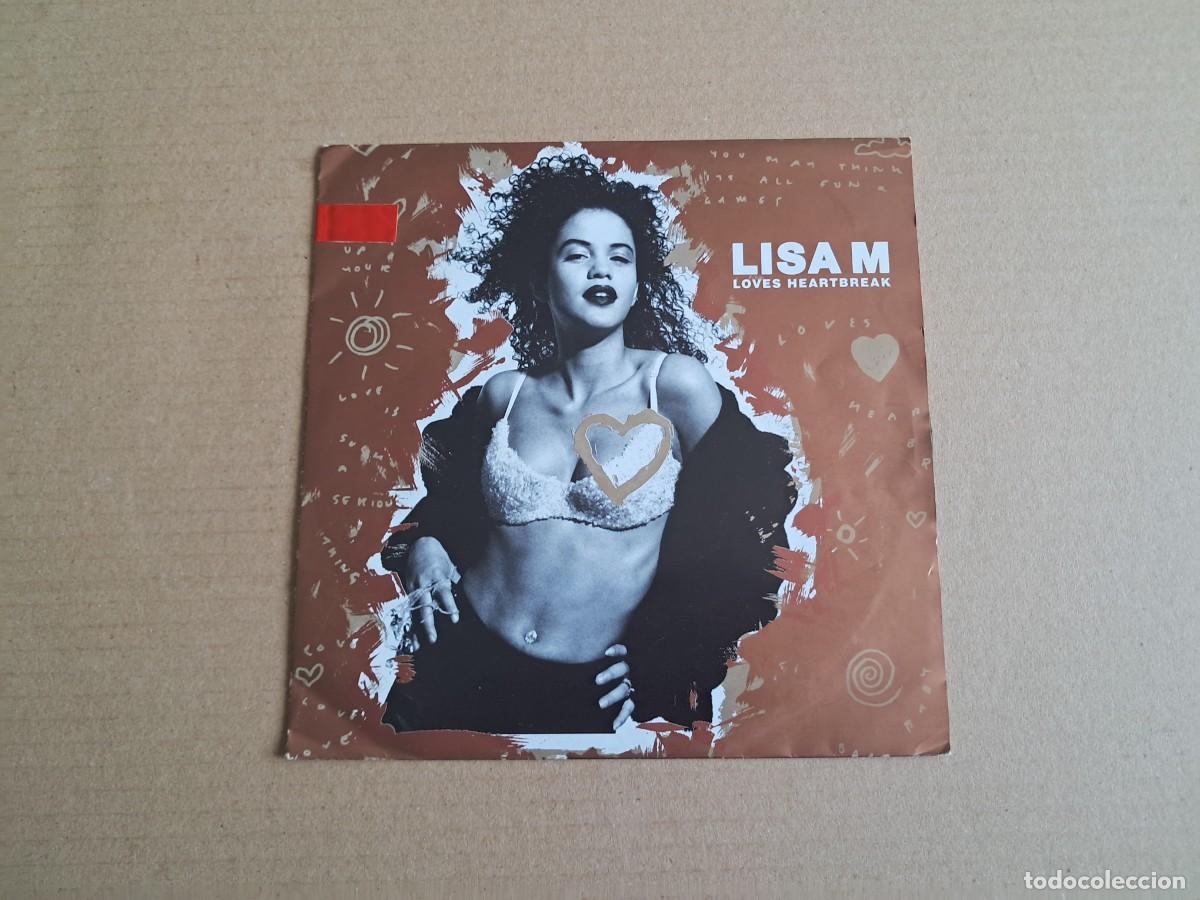 Discos de vinilo: LISA M - LOVES HEARTBREAK SINGLE 1991 EDICION EUROPEA