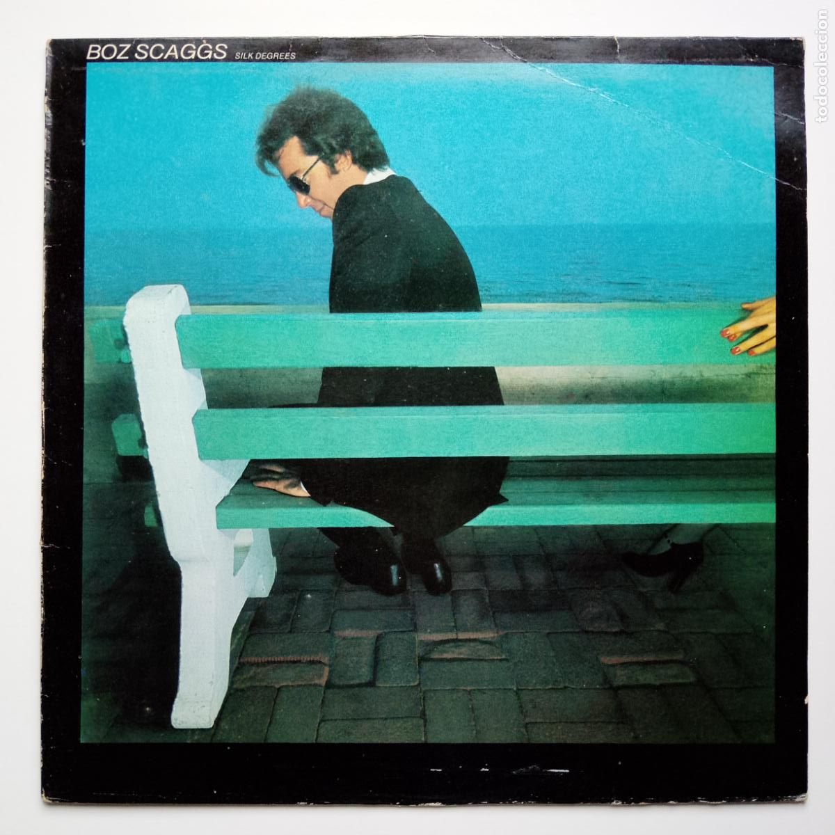 Discos de vinilo: Boz Scaggs-Silk Degrees (LP CBS 1976) Steely Dan, Allen Toussaint, Robert Palmer, Steve Winwood...