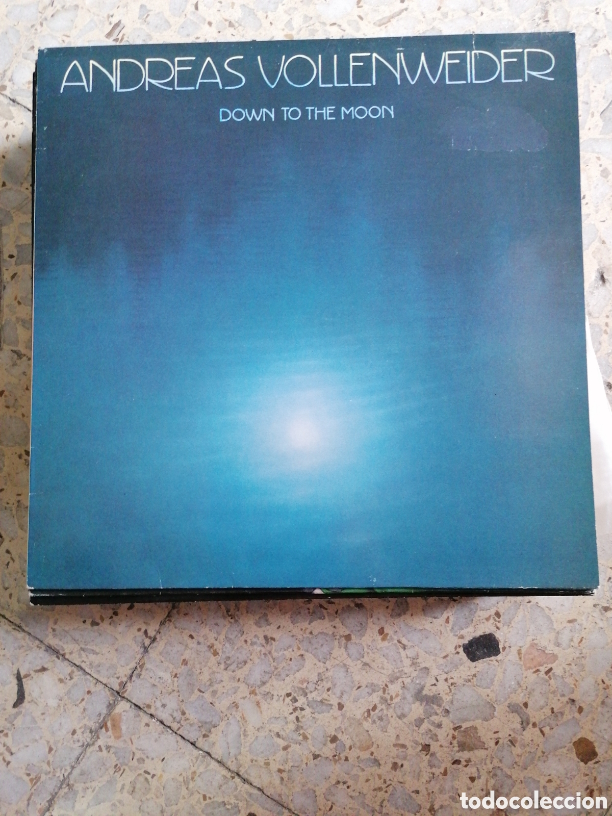 Discos de vinilo: LP ANDREAS VOLLENWEIDER DOWN TO THE MOON 1986 ESPA&Ntilde;A
