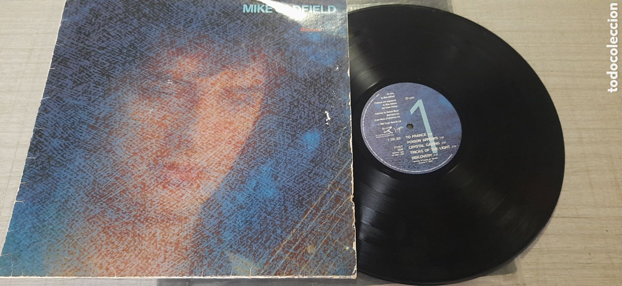 Discos de vinilo: Mike oldfield platino y discovery