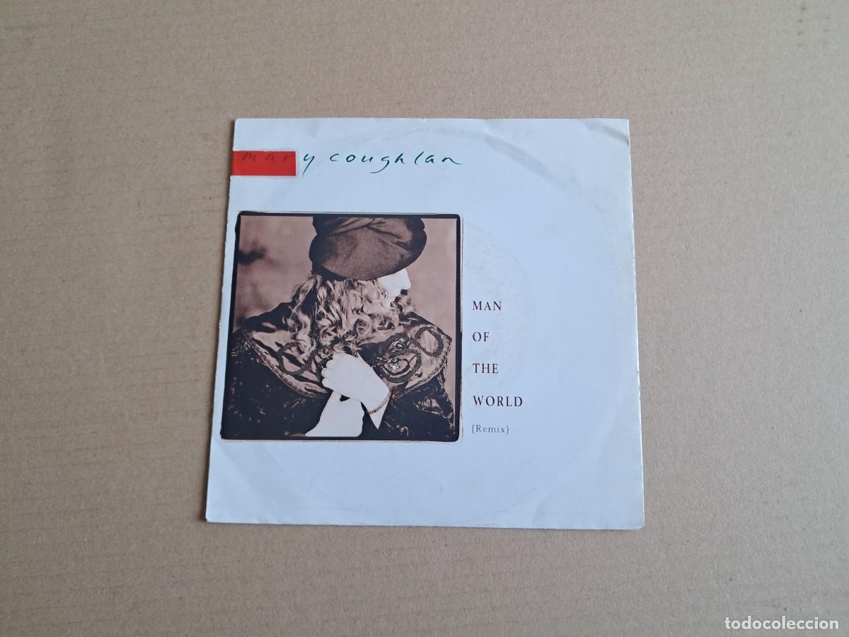 Discos de vinilo: MARY COUGHLAN - MAN OF THE WORLD SINGLE 1990 EDICION EUROPEA